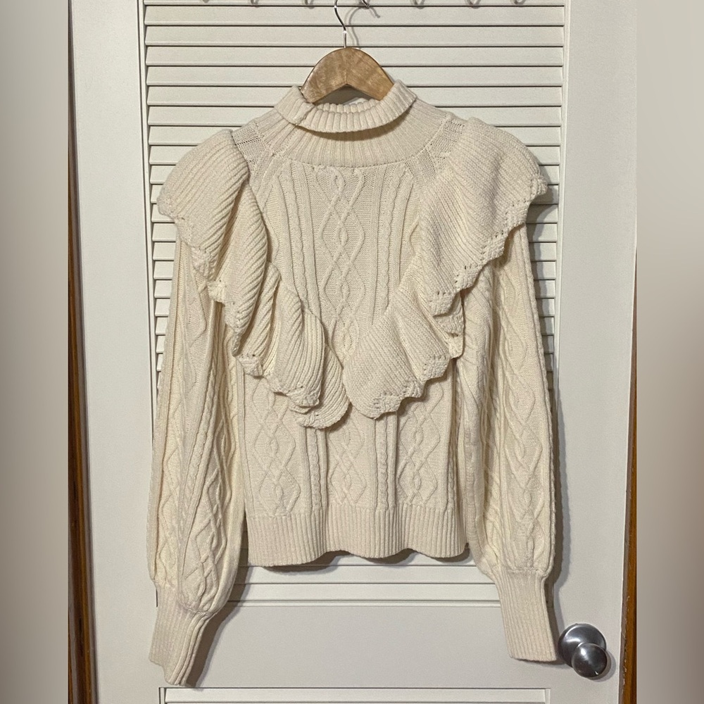Brand New White Knit Sweater